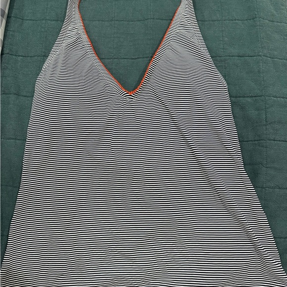 Anne Cole Other - Striped V-Neck Tank Top